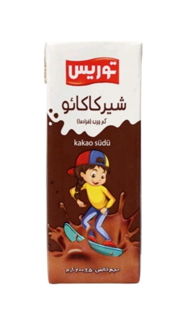 شیر کاکائو فرادما " توریس " 200 گرمی ( 3 تا بخر 4 تا ببر )