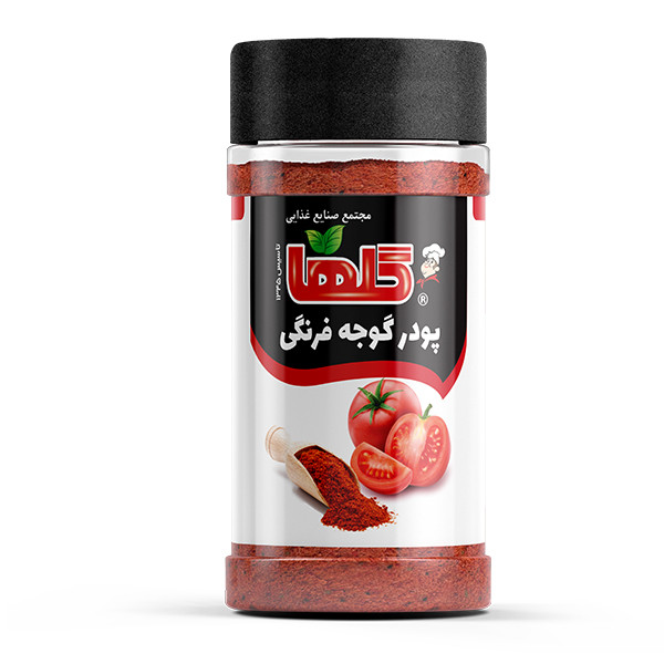 چاشنی پودر گوجه فرنگی " گلها " - ( 90 گرمی )