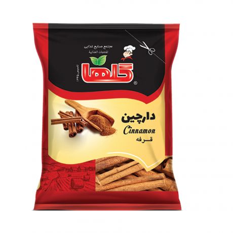 چوب دارچین ( ورقی ) گلها 40 گرمی سلفونی