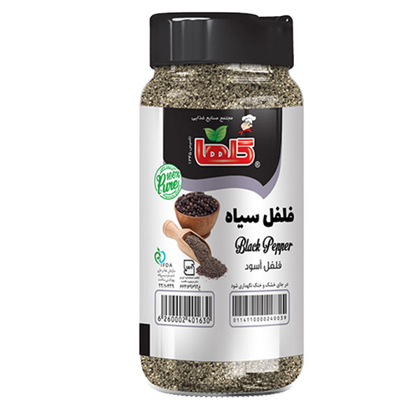 پودر فلفل سیاه پت گلها 90 گرمی