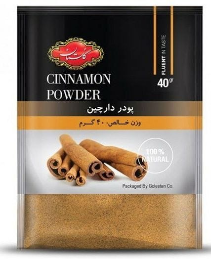 پودر دارچین 40 گرمی گلستان سلفونی