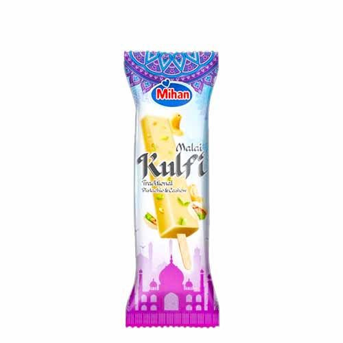 بستنی پاستوریزه شیری کولفی با مغز پسته و بادام هندی [ 55 گرم ]