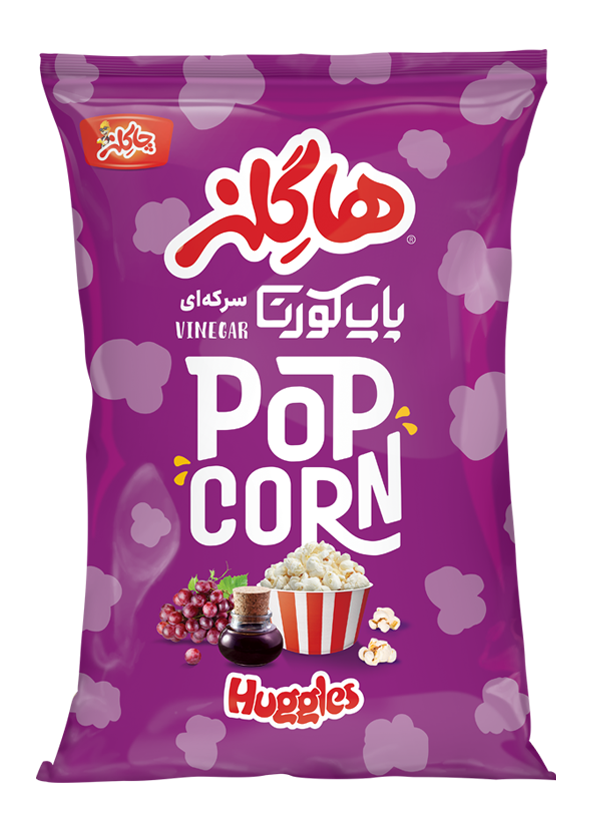 پاپ کرن هاگلز " سرکه ای " چاکلز  - پف فیل ( 45 گرمی )