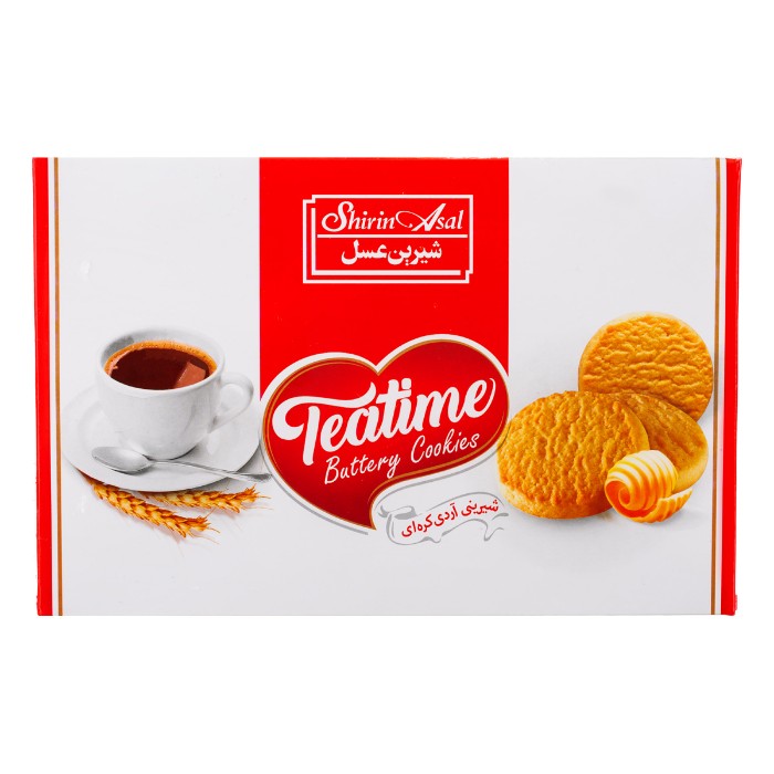 بیسکویت شیرینی آردی " کره ای Tea Time " شیرین عسل - ( 320 گرمی )