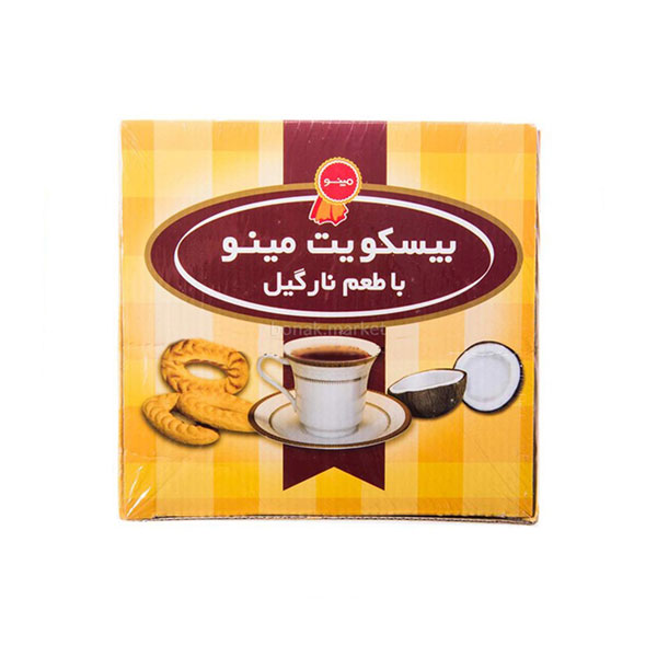 بیسکویت با طعم نارگیل پذیرایی مینو