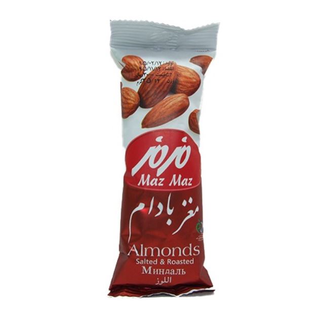 بادام درختی نمکی مزمز 40 گرم