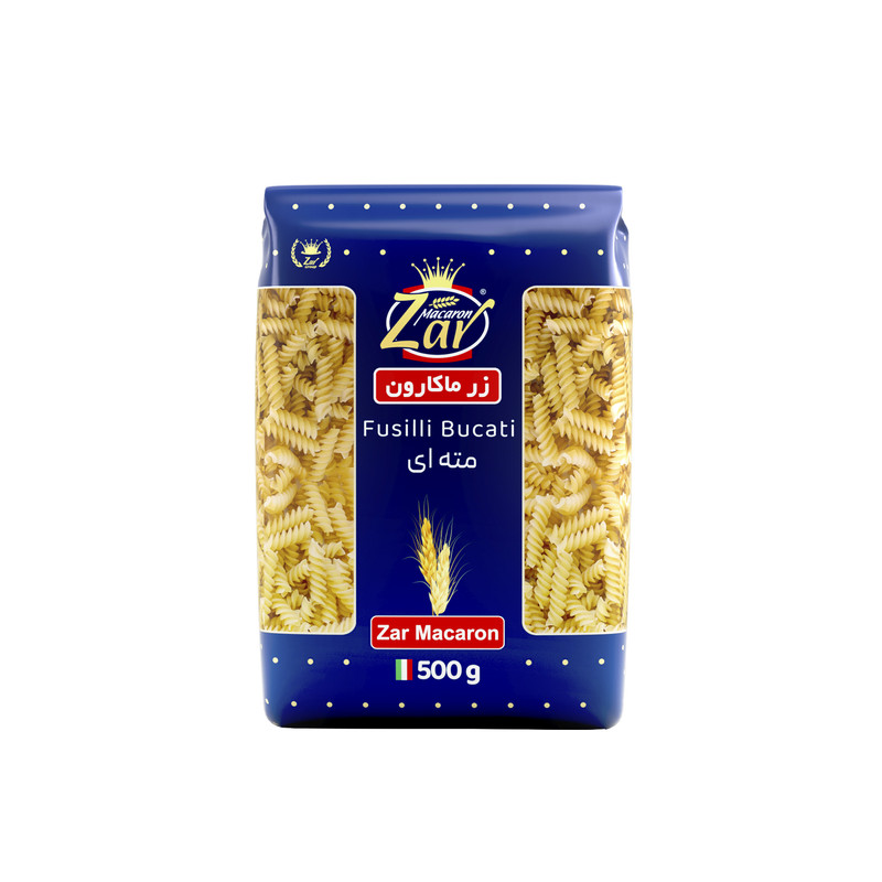 زر ماکارون مته ای 500 گرمی