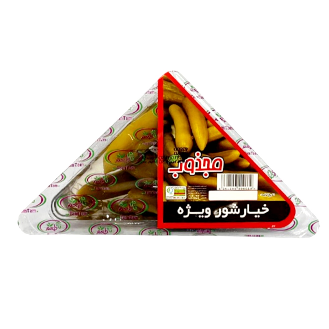 خیارشور سوپر ویژه ظرفی ( 400 ) گرم مجذوب