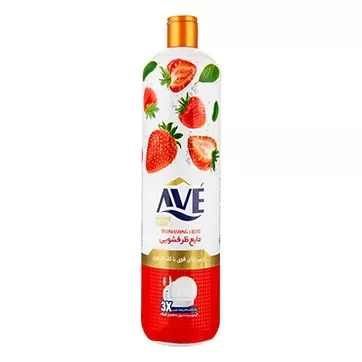 مایع ظرفشویی " توت فرنگی " اوه - ( 1 لیتری )