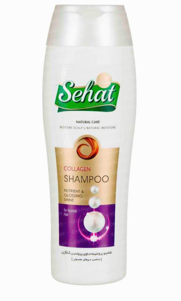 شامپو پروتئینه حاوی پروتئین کلاژن ( مرطوب کننده ، تقویت کننده ، حالت دهنده ) ( 300 ) میلی لیتر صحت