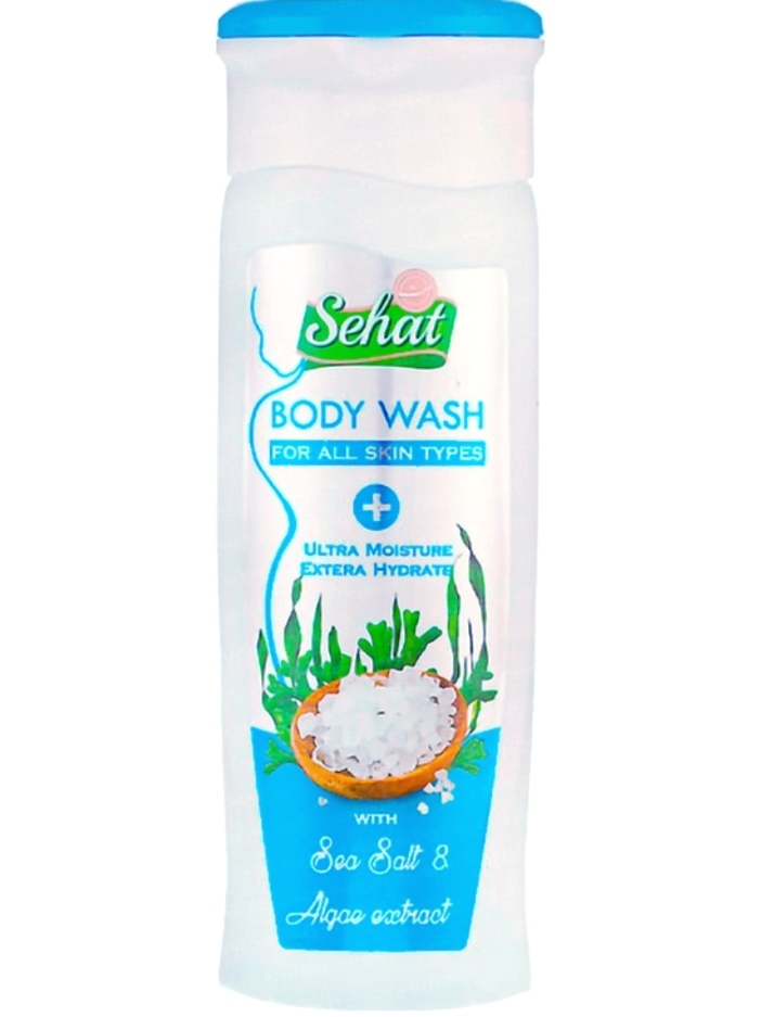 شامپو بدن دارای نمک دریایی و عصاره جلبک دریایی ( مرطوب کننده و آبرسان ) ( 300 ) گرم صحت