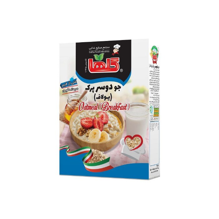 جو " دو سر پرک " گلها - یولاف ( 200 گرم )