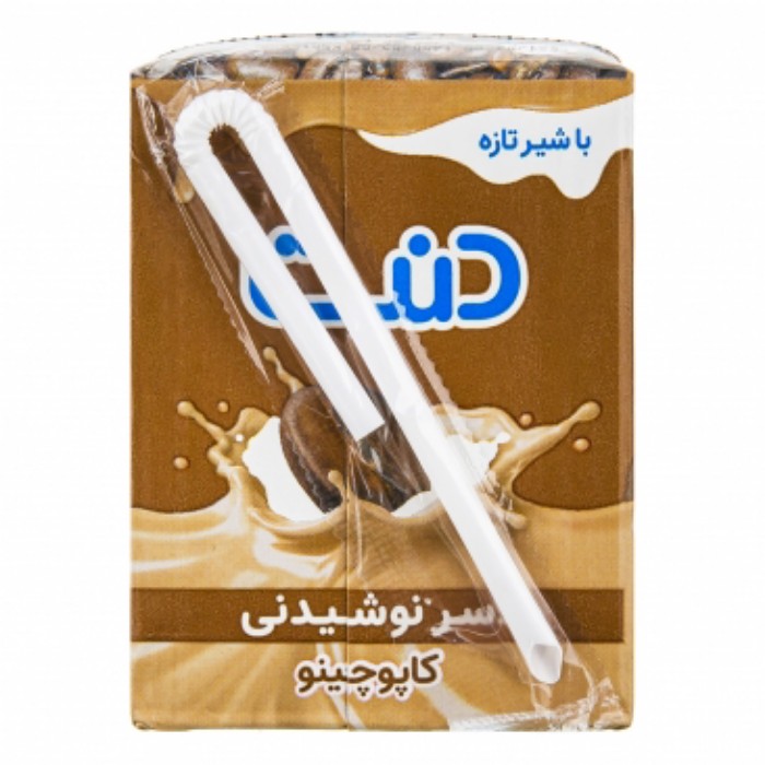 دسر نوشیدنی " کاپوچینو و شیر " دنت - ( 200 میلی‌لیتر )