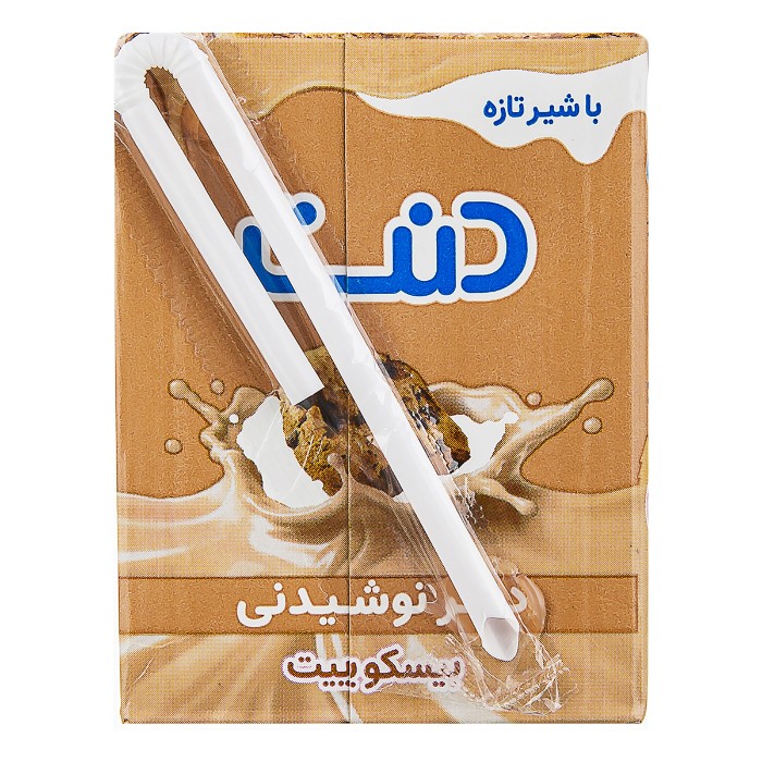 دسر نوشیدنی " بیسکویت و شیر " دنت - ( 200 میلی‌لیتر )