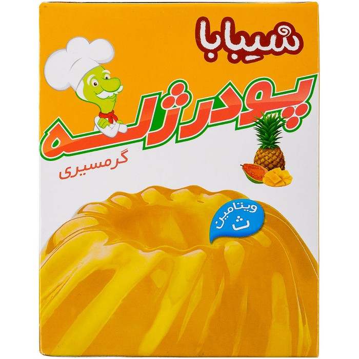 پودر ژله " گرمسیری " شیبابا - ( 100 گرمی )