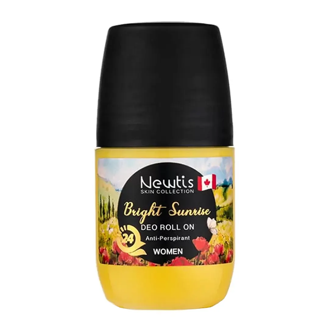 مام رولی " Bright Sunrise " نیوتیس - ( زرد، دئو رولان ) ضد تعریق با ماندگاری تا 24 ساعت " ویژه بانوان " ( 50 میلی لیتر )