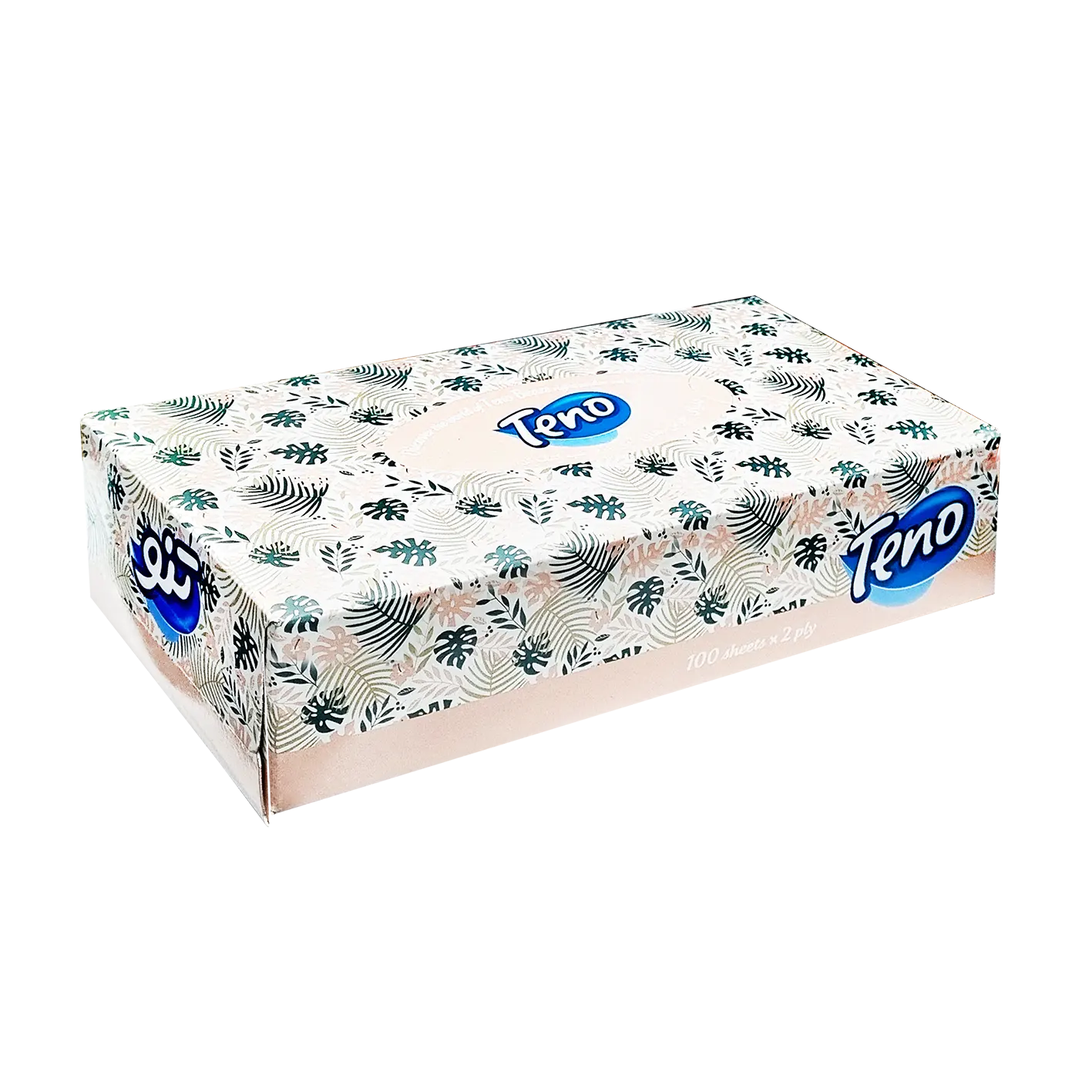 دستمال کاغذی " جعبه ای "  تنو - ( 100 برگ دولا )
