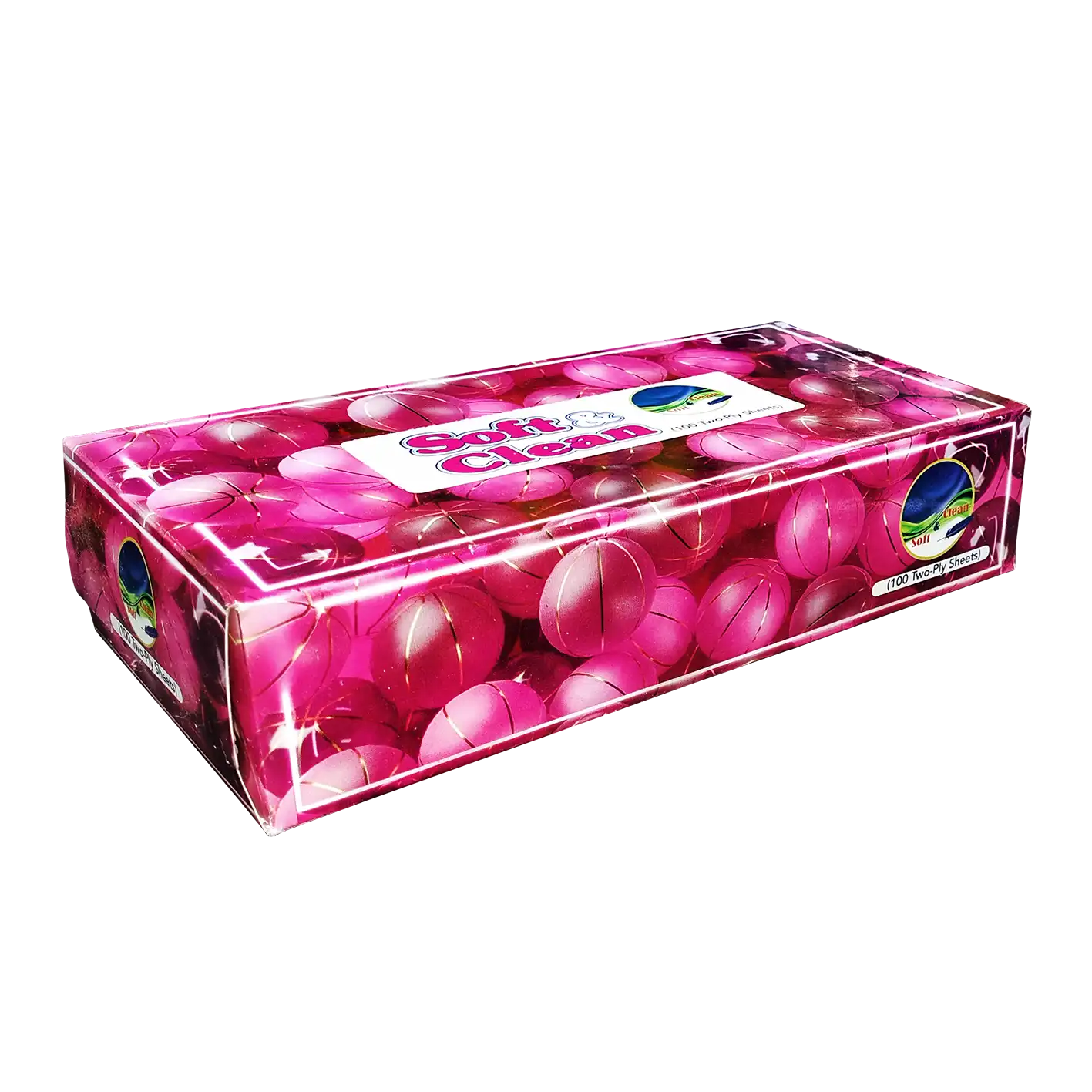 دستمال کاغذی " جعبه ای " سافت اند کلین - سایز 20.5 * 20 سانتی متر ( 100 برگ دولا )
