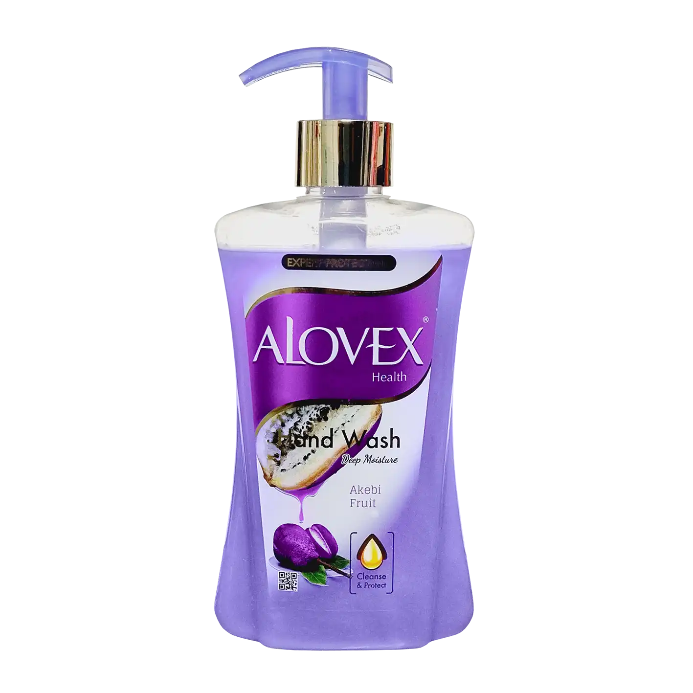 مایع دستشویی " پمپی Akebi Fruit " آلوکس - ( بنفش، مایع صدفی ) نرم کننده و مرطوب کننده پوست دست ( 500 گرمی )