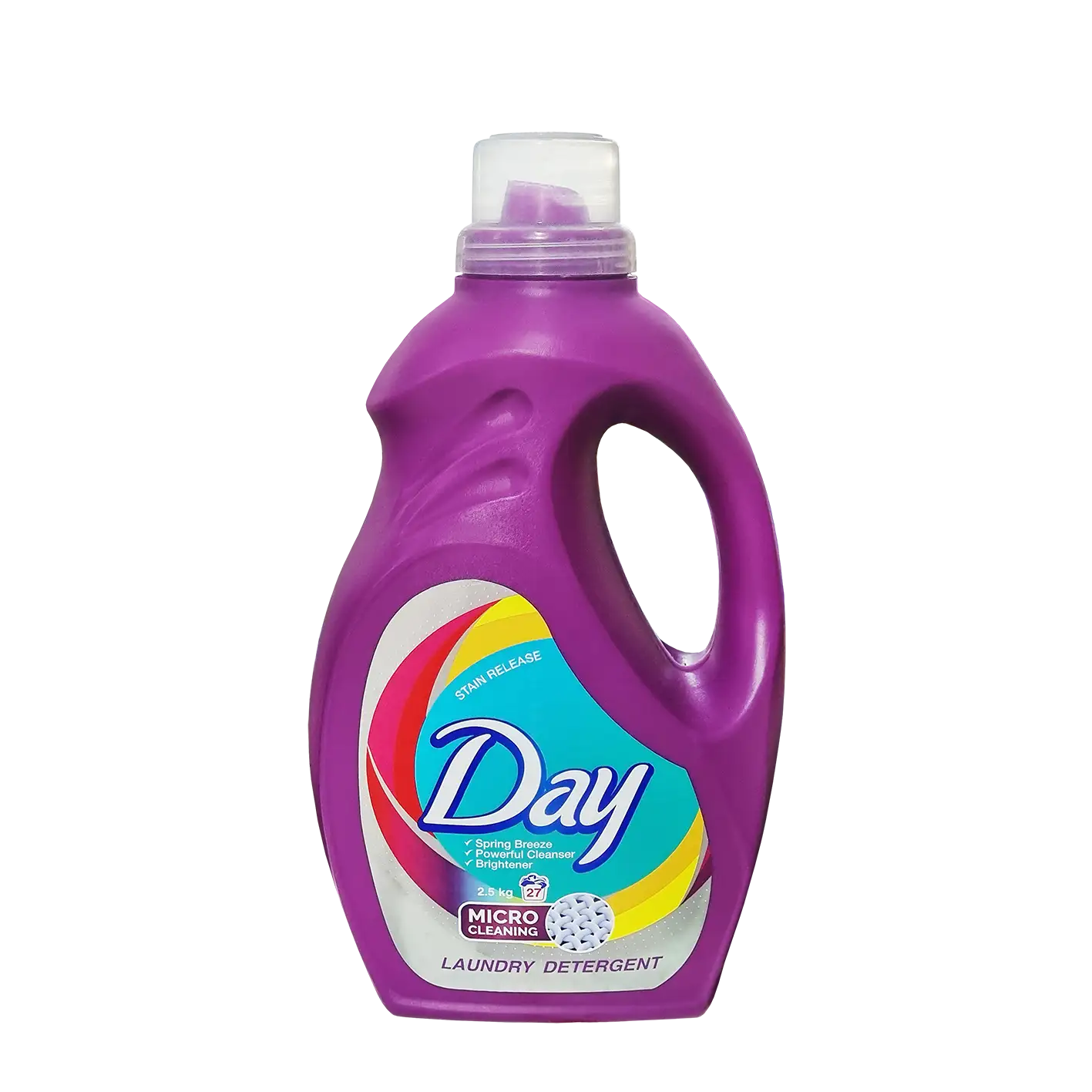 مایع لباسشویی " چند منظوره  3 در 1 " دی - ( مخصوص انواع البسه ) پاک کننده و درخشان کننده پرقدرت، مناسب شستشوی دستی و ماشینی ( 2.5 لیتری )