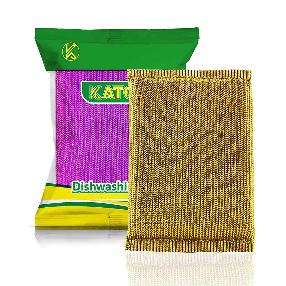 اسکاچ " استیل شوی "  کاتوس  -  ( سری K213 ) مناسب شستشوی ظروف و سطوح استیل ( سینک، اجاق گاز و ... )