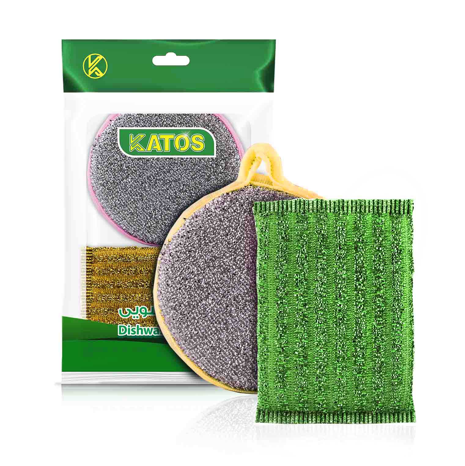اسکاچ " مروارید "  کاتوس  -  ( سری مروارید  K225 ) حاوی اسکاچ خورشیدی و اسکاچ نرم  ( 2 عددی )