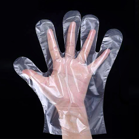 دستکش یکبار مصرف " نایلونی " نیک - ( 100 عددی )