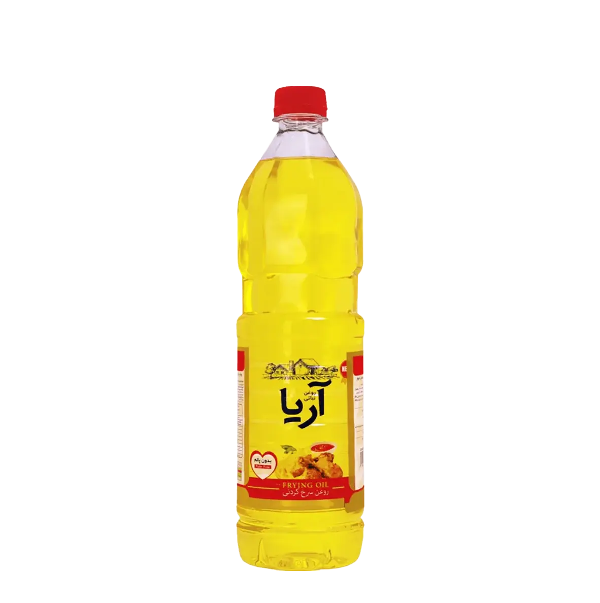 روغن مایع " آفتابگردان " آریا - ( روغن مخصوص سرخ کردنی ) حاوی روغن آفتابگردان، کانولا و ذرت، بدون پالم ( 810 گرمی )