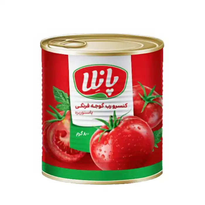رب " گوجه فرنگی " پانلا - ( کنسرو رب پاستوریزه )  نیمه فرآوری شده با بریکس 35 ( 800 گرمی )