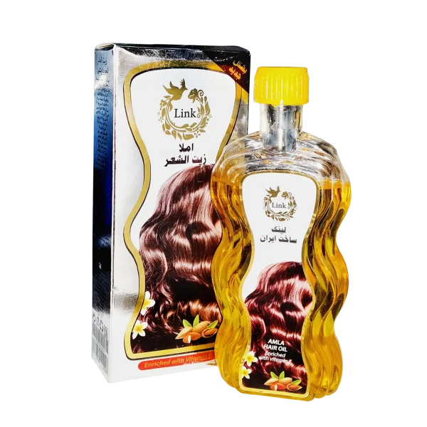 روغن " موی سر " لینک - ( حاوی روغن بادام ) کنترل شوره سر، دارای ویتامین E، بدون ایجاد ظاهری چرب برای مو ( 160 میلی لیتر )