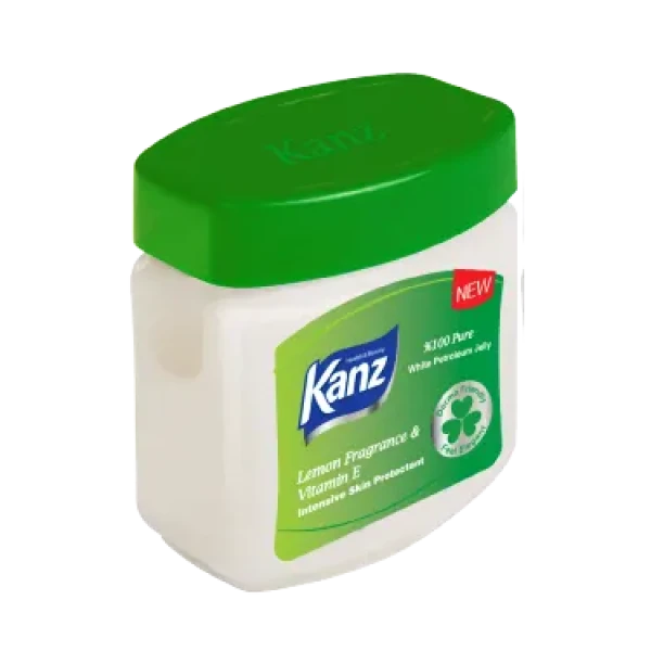 وازلین " معطر " کنز - ( سبز، رایحه لیمو ) 100 خالص ( 125 میلی لیتر )