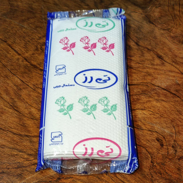 دستمال کاغذی جیبی " تی رز " - ( 10 برگ دولا )