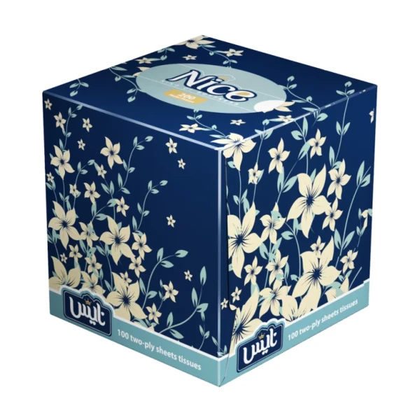 دستمال کاغذی " جعبه ای " نایس - مناسب خودرو ( 100 برگ دولا )