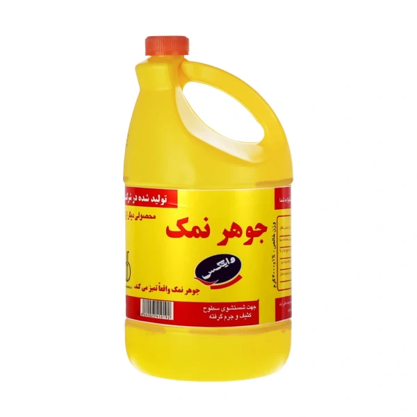 جوهر نمک وایتکس - ( زرد، مناسب سطوح کثیف و جرم گرفته ) وان، توالت، دستشویی و سرویس های بهداشتی ( 4 لیتری )