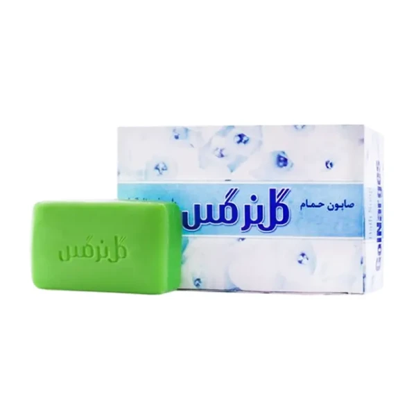 صابون " حمام "  گل نرگس -  ( سبز، حاوی روغن نارگیل )  بسته 6 عددی  ( هر قالب 130 گرم )