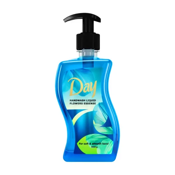 مایع دستشویی " پمپی " دی - ( آبی ) حاوی مواد نرم کننده و سازگار با پوست دست ( 500 گرمی )