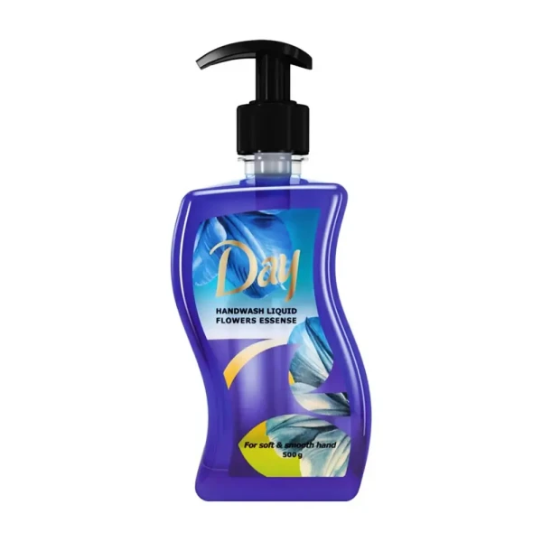 مایع دستشویی " پمپی " دی - ( بنفش ) حاوی مواد نرم کننده و سازگار با پوست دست ( 500 گرمی )