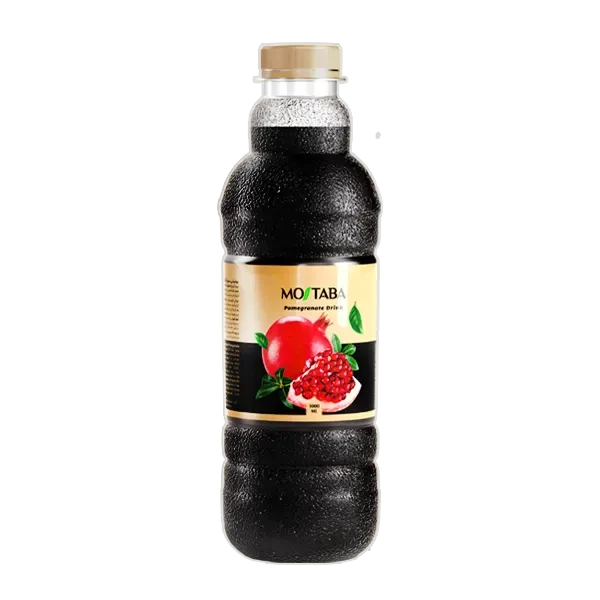 آبمیوه " انار " مجتبی - ( بطری پت ) حاوی کنسانتره طبیعی انار ( 950 میلی لیتر )