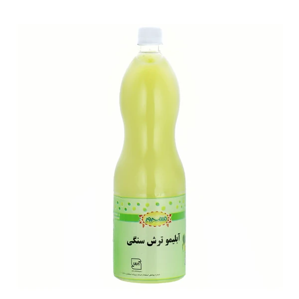 آبلیمو " ترش سنگی " مسرور  - ( بطری پت ) پاستوریزه و هموژنیزه ( 1.5 لیتری )