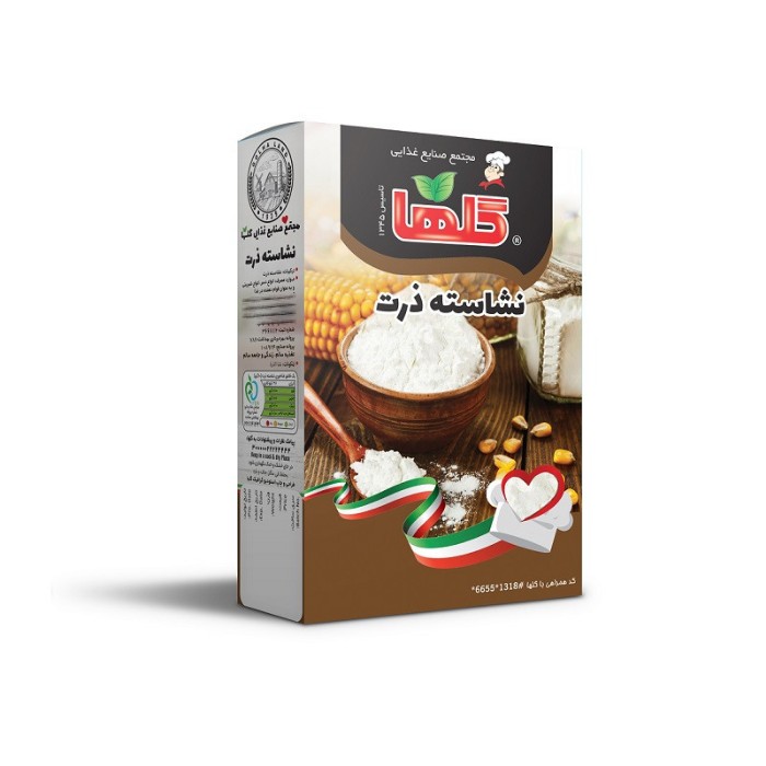 نشاسته ذرت گلها